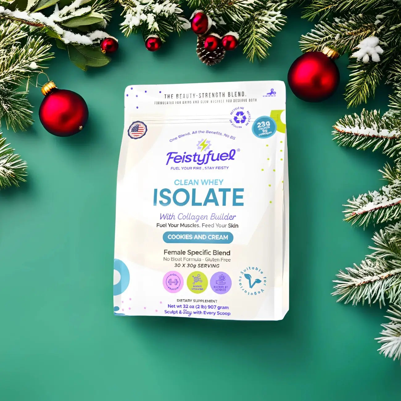 Cookies & Cream Isolate - Feisty Fuel