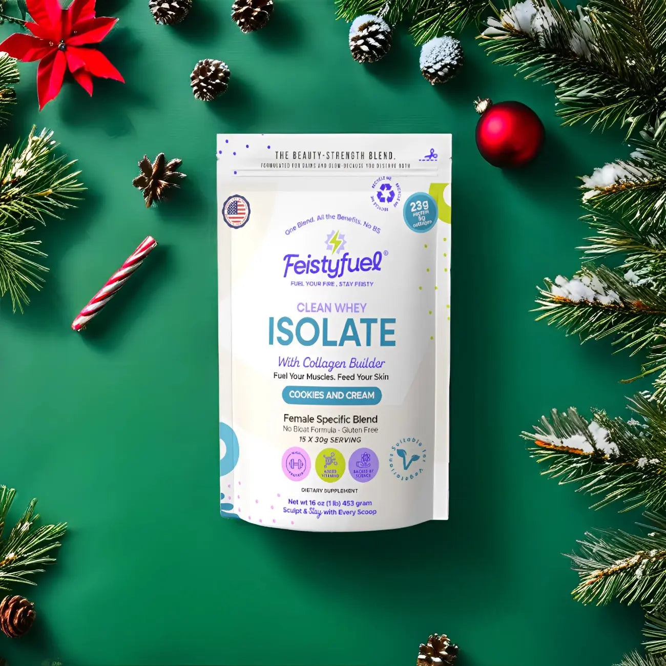 Cookies & Cream Isolate - Feisty Fuel